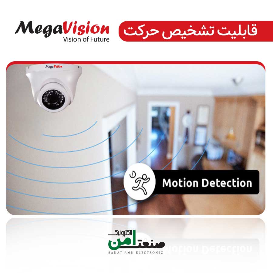تشخیص حرکت motion detection